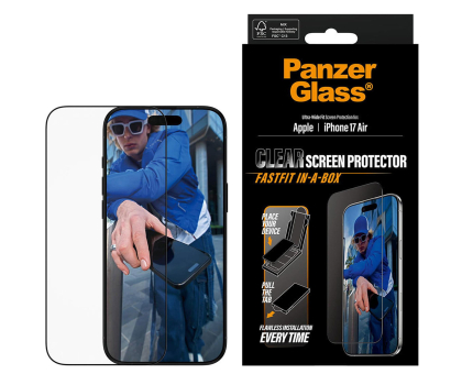 Szkło i folia ochronna PanzerGlass Ultra-Wide Fit Fastfit do iPhone Air